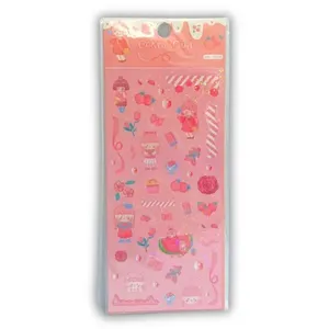 Kit Adesivos Candy Girl Uniso Rosa