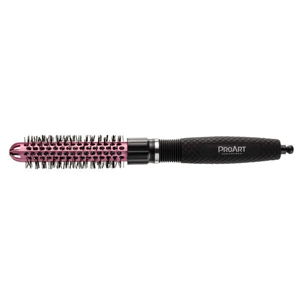 Escova #Air Tag Profissional Térmica Nylon Hairpick Rosa 20mm
