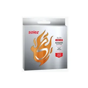 Encordoamento para Violão Nylon SLC H Tensão Alta Som Brilhante e Precisão Solez Strings Encordoamento SLC H Nylon Tensão Alta para Violão Clássico Solez Strings