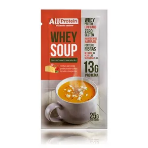 Whey Soup Queijo, Tomate E Marjericão All Protein 25g