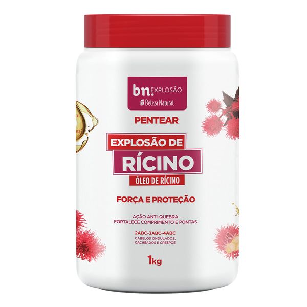Creme de Pentear Explosão de Rícino 1Kg