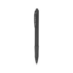 Caneta Esferográfica Retrátil Pentel Feel-it Escrita Suave Ponta 0,7MM Traço Médio Confortável 1 Unidade Preto Caneta Esferográfica Retrátil Pentel Feel-it Ponta 0,7MM Escrita Suave Traço Médio Confortável Preto