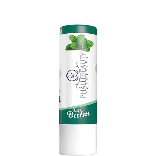 Phállebeauty Lip Balm - Protetor Hidratante Labial Fps 24 Menta 3,5g