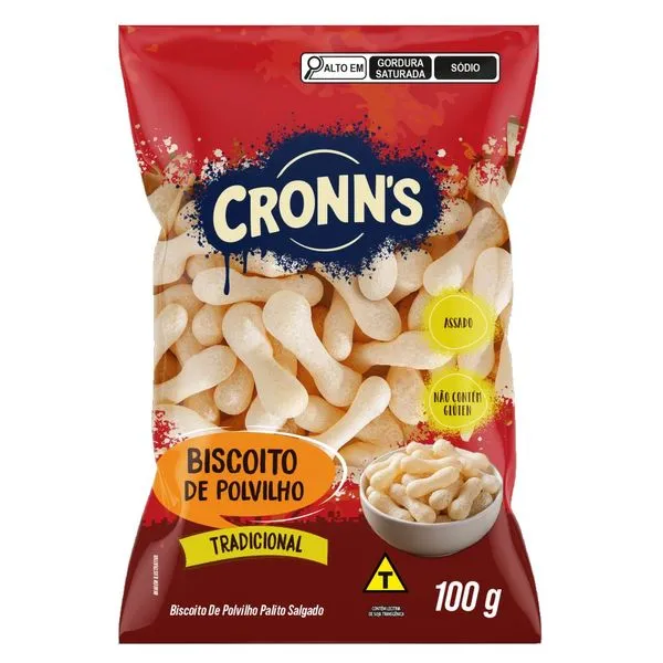 Biscoito de Polvilho Cronns Tradicional 100g