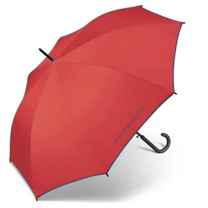 Guarda-Chuva Automático Longo Sombrinha United Colors Benetton Vermelho