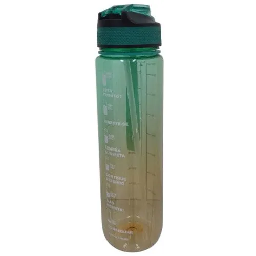 Garrafa Esportiva Transparente 1000ml 75x285cm Latcor PB100029G