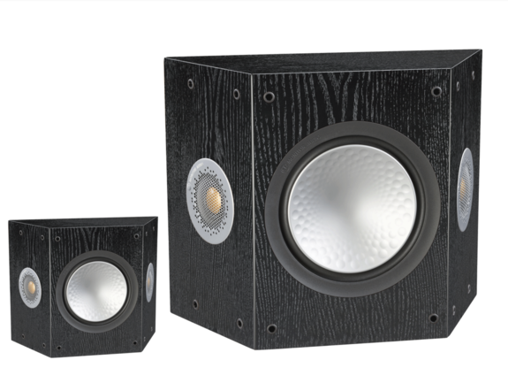 Monitor Audio Silver Fx 6g Caixa Surround Black Oak Par