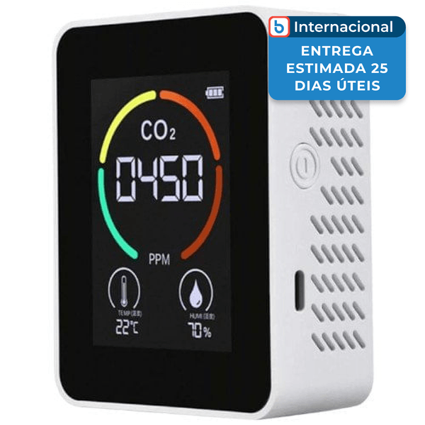 Medidor Digtal de Co2 Jone LCD J-MBI
