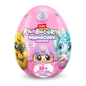 Rainbocorns Mamacorn Surprise Série 1 Fun Divirta-se com 30 Surpresas e Baby Unicórnio