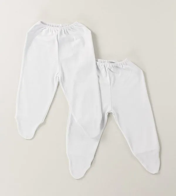 Culote Básico com 2 Unidades Branco Branco - M
