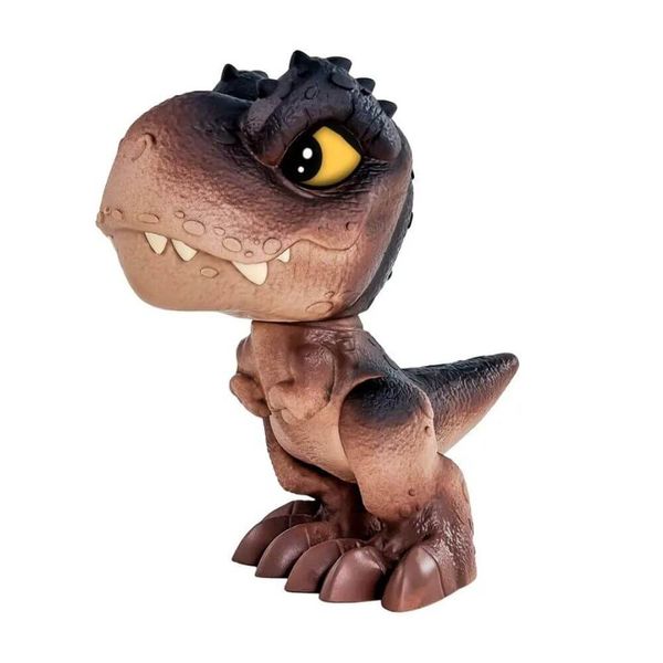 Figura De Ação - Jurassic World - Mini Baby Dinos - Mini T-Rex Na Casinha - Pupee