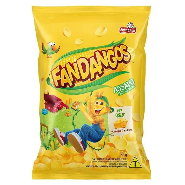 Salgadinho Elma Chips Queijo 35g