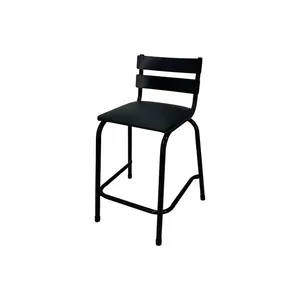 Banco Bar Comfort Baixo Preto 5355 - Utilaço