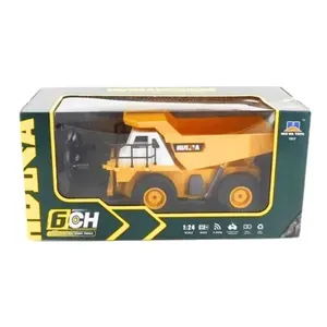 Caminhão Basculante com Controle Remoto Caçamba Acionável Fun Game Caminhão Basculante Controle Remoto Caçamba Fun Game