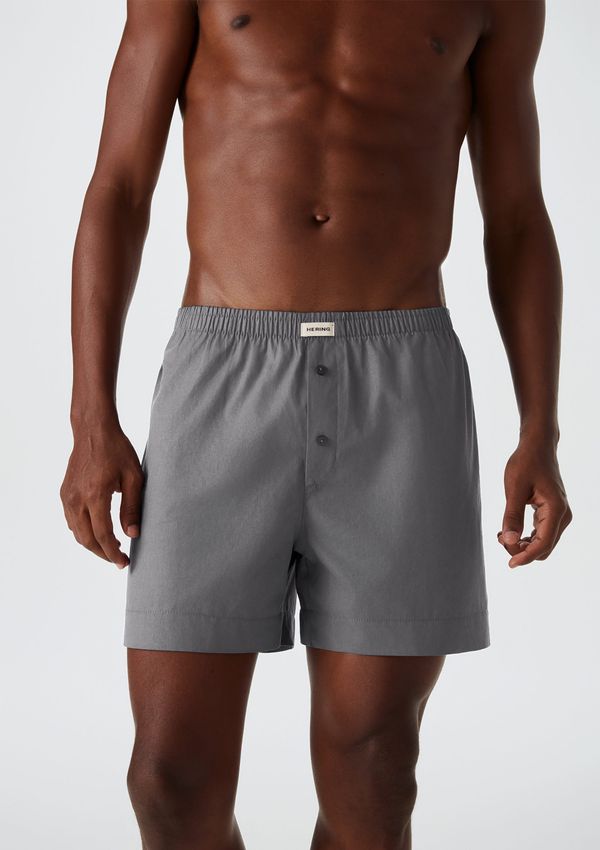 Cueca Samba Canção Em Tricoline - Cinza M