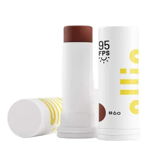 Protetor Solar Facial Ollie FPS95 com Cor #60 14g Stick
