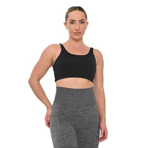 Top Baixo Impacto Olympikus Feminina M Preto