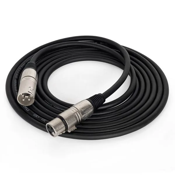 Cabo XLR Macho x XLR Fêmea Balanceado Profissional 1,5 metro