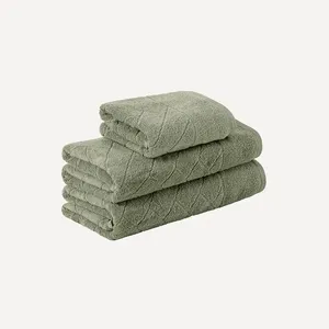 Kit 2 Toalhas de Banho e Rosto Essen Eucalipto