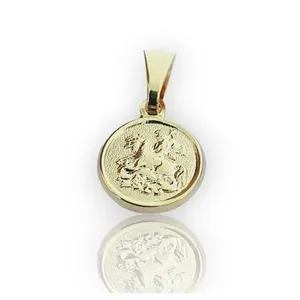 Pingente São Jorge Mini Dourado