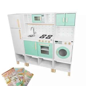 Módulo Crescer Cozinha Completa Verde Claro