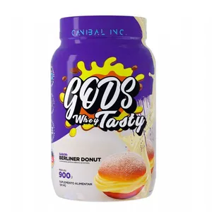 Whey Protein 3W Gods Whey Tasty 900g Berliner Donut Canibal Inc