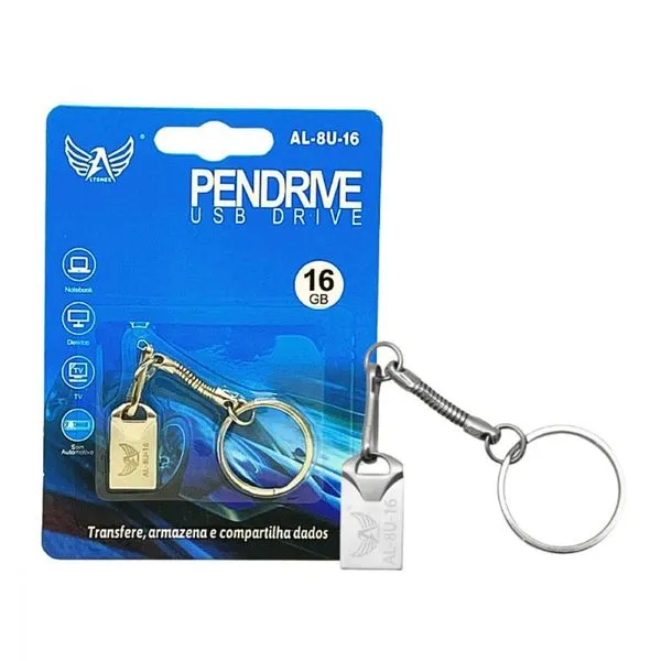 Pendrive Chaveiro 16gb Unidade Flash Usb De Alta Velocidade