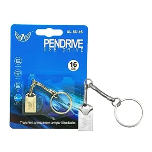 Pendrive Chaveiro 16gb Unidade Flash Usb De Alta Velocidade