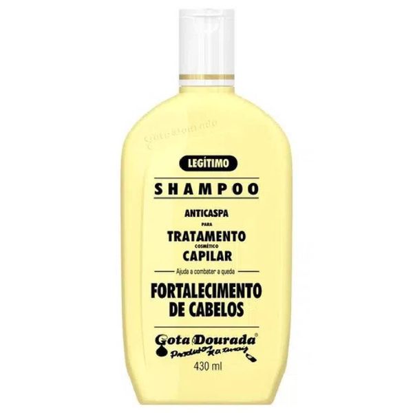 Gota Dourada Shampoo Fortal Todos Os Tipo De Cabelo