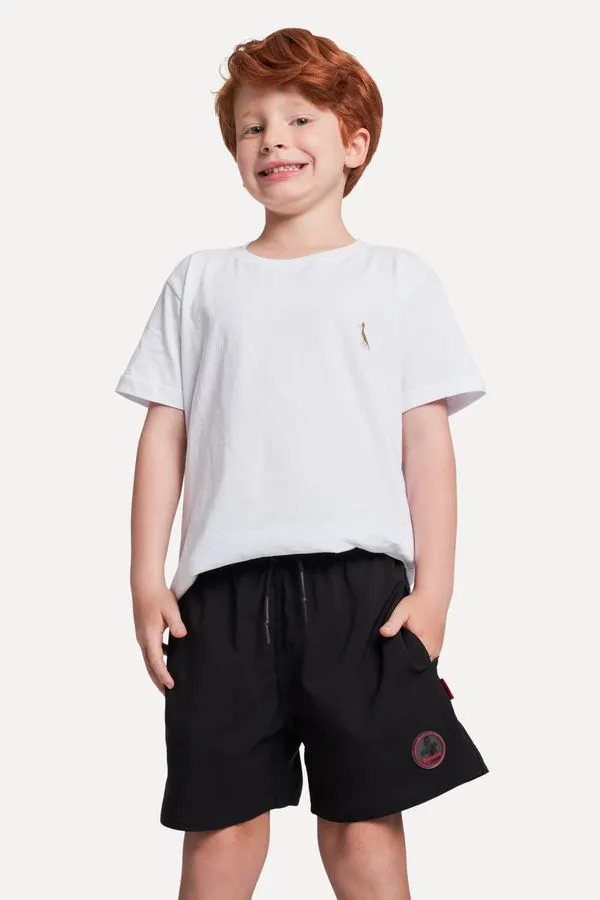 Short Praia Mini Patch Preto - 16
