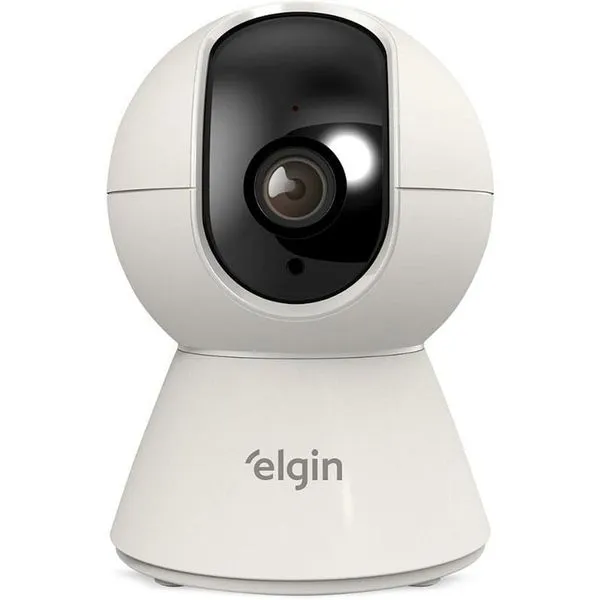 Câmera de Segurança Elgin Rotativa Inteligente Full HD Wi-Fi Visão 360 graus com Rastreamento Automático Câmera de Segurança Elgin Rotativa Inteligente Full HD Visão 360 graus