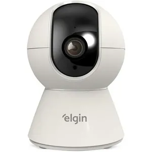 Câmera de Segurança Elgin Rotativa Inteligente Full HD Wi-Fi Visão 360 graus com Rastreamento Automático Câmera de Segurança Elgin Rotativa Inteligente Full HD Visão 360 graus