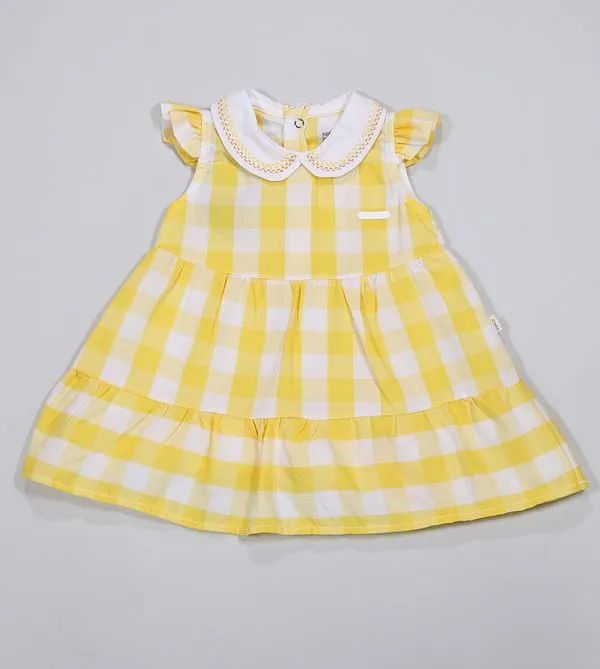 Vestido Amarelo - 2934 De 3 meses a 3 anos Amarelo - 3