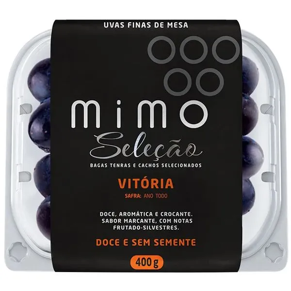 Uva Agrivale Vitoria Mimo Seleção 400g