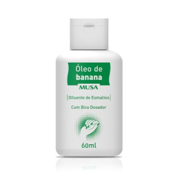 Diluente para Esmaltes Ressecados Óleo Musa Banana 60ml - Musa Óleo Musa Banana 60Ml - Musa