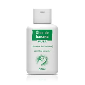 Diluente para Esmaltes Ressecados Óleo Musa Banana 60ml - Musa Óleo Musa Banana 60Ml - Musa