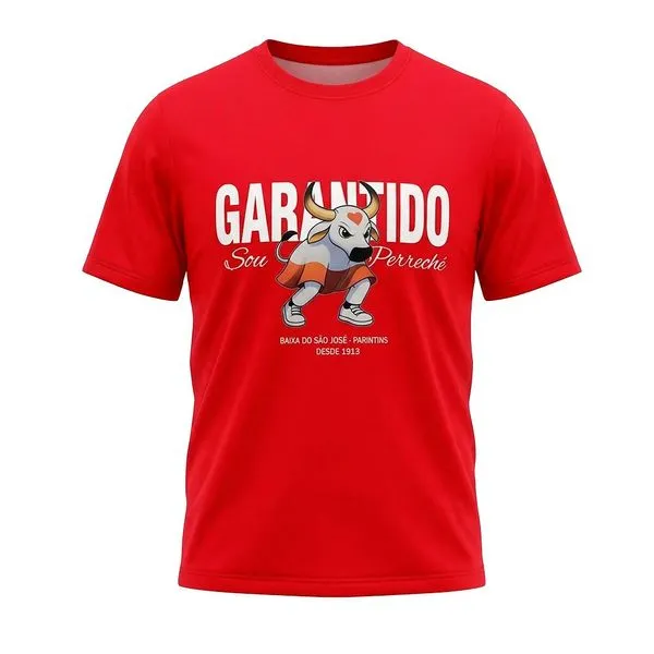 Camisa Tripa Do Boi 2026 Q'Boi Garantido Vermelho P (MP)