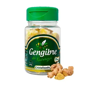 Bala de Gengibre Cristalizado Gengibre da Natureza 40g