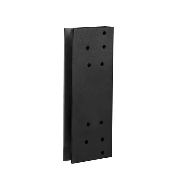 Suporte para Porta de Vidro Pega Eletroímã P200 com Furação Universal para 8 a 10 mm Preto PPA Suporte para Porta de Vidro Pega Eletroímã P200 para 8 a 10 mm com Furação Universal Preto PPA