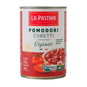 Tomate Cubetti Orgânico La Pastina 400g