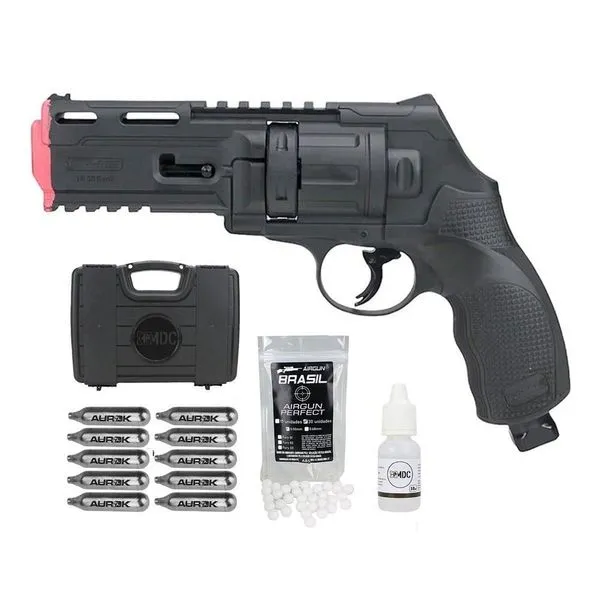 Revólver Pressão Co2 Hdr T4f 50 Gen2 Umarex Case Co2 Itens