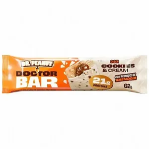 Barra de Proteína Dr Peanut Doctor Bar Cookies & Cream 62g