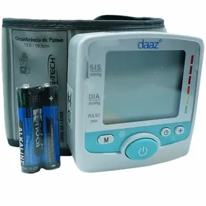 Aparelho de Pressão Digital Daaz Para Pulso Branco