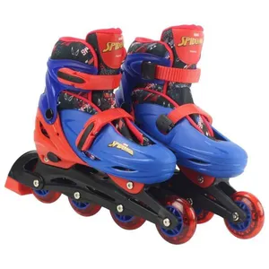 Patins Infantil BBR Toys Spider Man Com Proteção N°36/39 DI0003 (MP)