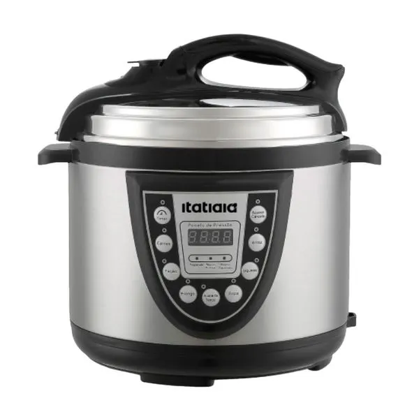 Panela De Pressão Elétrica Itatiaia Midi 5 Litros 127V 900W Inox PPMID1002 (MP)