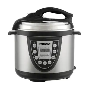 Panela De Pressão Elétrica Itatiaia Midi 5 Litros 127V 900W Inox PPMID1002 (MP)