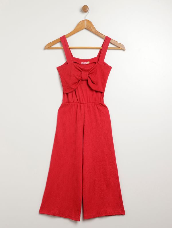 Macacão Juvenil Para Menina - VERMELHO 16