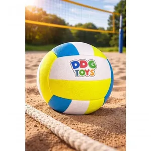 Bola de Vôlei Semi Profissional DDG5311 para Lazer e Treinos Recreativos Infantil Texturizada Branco Bola de Vôlei Semi Profissional DDG5311 para Brincadeiras em Grupo Infantil Branco