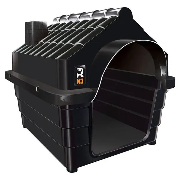 Casa para Cachorro Mec Pet Rinopet N°3 Blackout (MP)