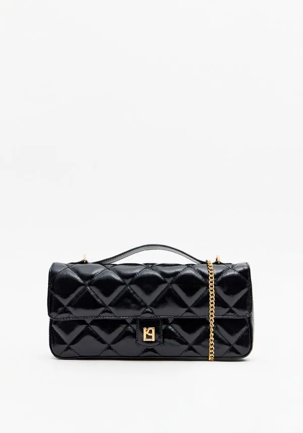 Bolsa Tote Couro Matelassê Preto U